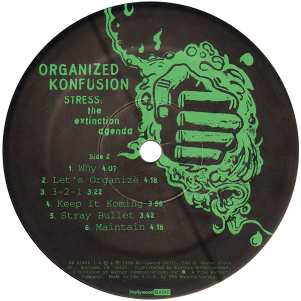 ORGANIZED KONFUSION STRESS DELUEX REDUX Organized Konfusion Is