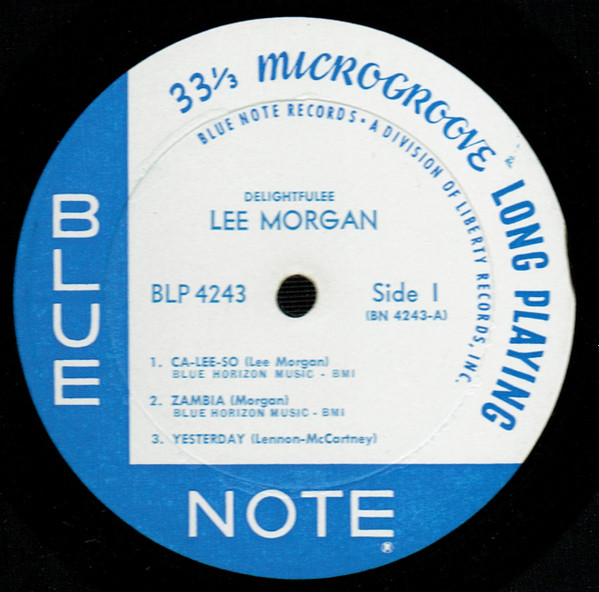 Lee Morgan - Delightfulee - Used Vinyl - High-Fidelity Vinyl