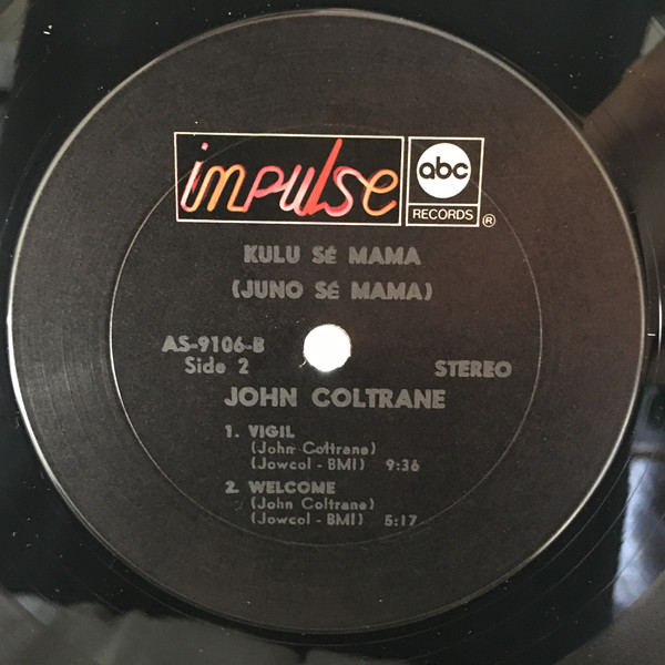 John Coltrane Kulu Sé Mama LP レコード John Coltrane – Kulu Sé