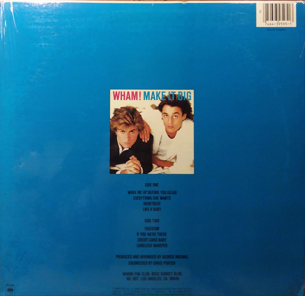Wham! - Make It Big - Used Vinyl - High-Fidelity Vinyl Records and